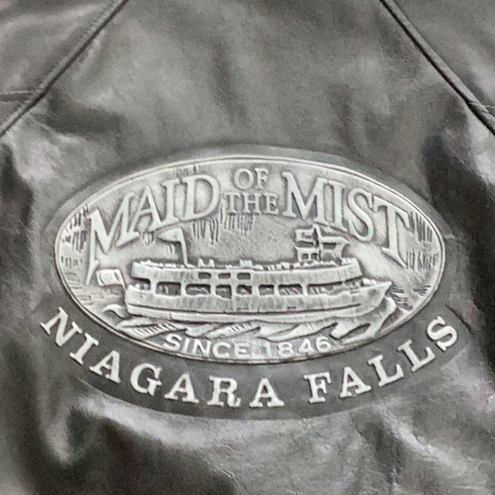 Classic Limited Edition Maid of the Mist Leather Bomber Jacket